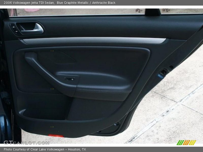 Blue Graphite Metallic / Anthracite Black 2006 Volkswagen Jetta TDI Sedan