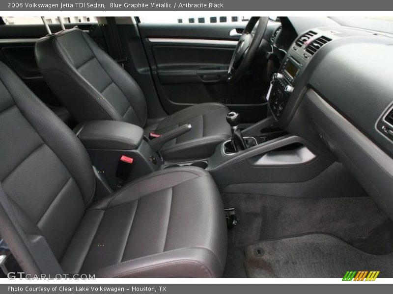 Blue Graphite Metallic / Anthracite Black 2006 Volkswagen Jetta TDI Sedan