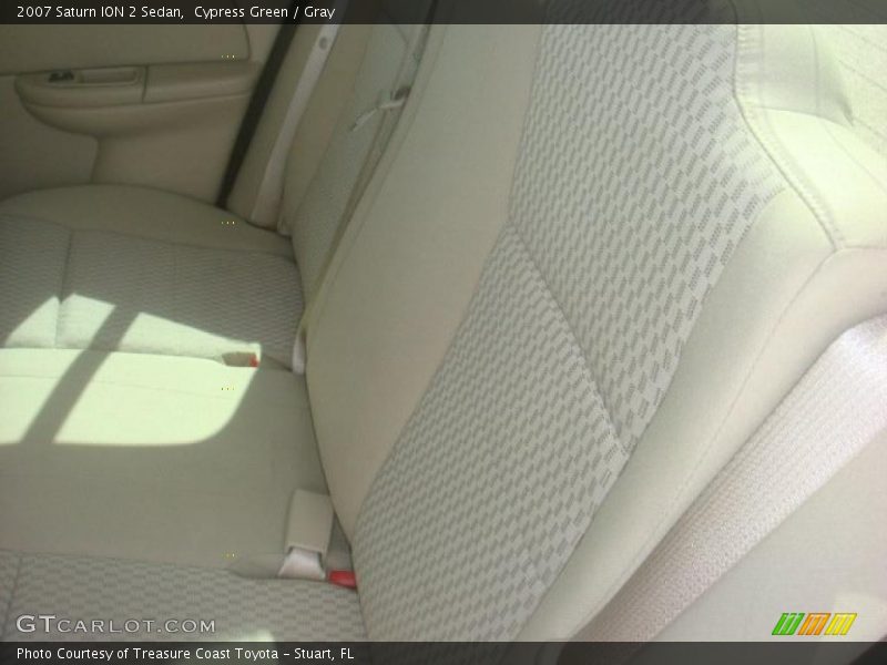 Cypress Green / Gray 2007 Saturn ION 2 Sedan