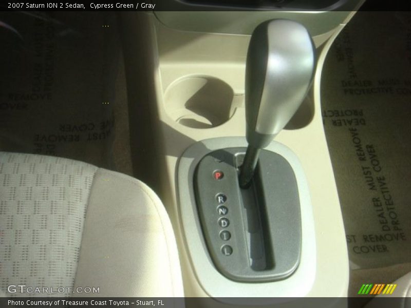 Cypress Green / Gray 2007 Saturn ION 2 Sedan