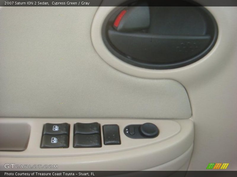 Cypress Green / Gray 2007 Saturn ION 2 Sedan