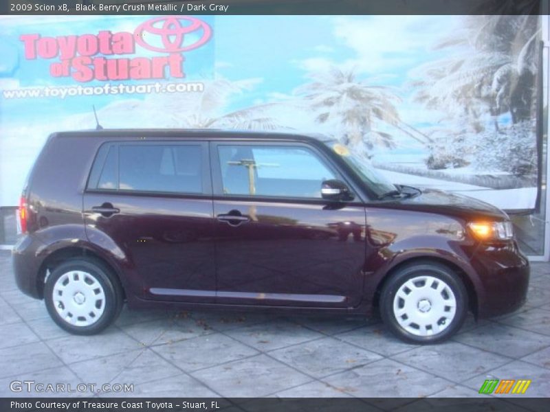 Black Berry Crush Metallic / Dark Gray 2009 Scion xB