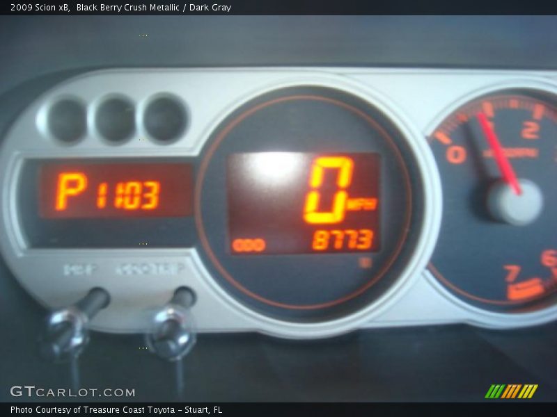 Black Berry Crush Metallic / Dark Gray 2009 Scion xB