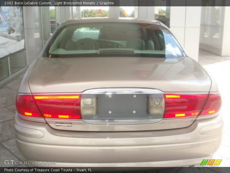 Light Bronzemist Metallic / Graphite 2002 Buick LeSabre Custom