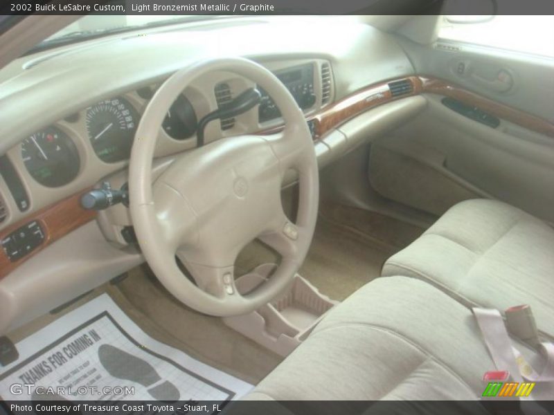 Light Bronzemist Metallic / Graphite 2002 Buick LeSabre Custom