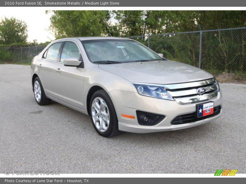 Smokestone Metallic / Medium Light Stone 2010 Ford Fusion SE