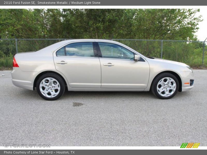 Smokestone Metallic / Medium Light Stone 2010 Ford Fusion SE