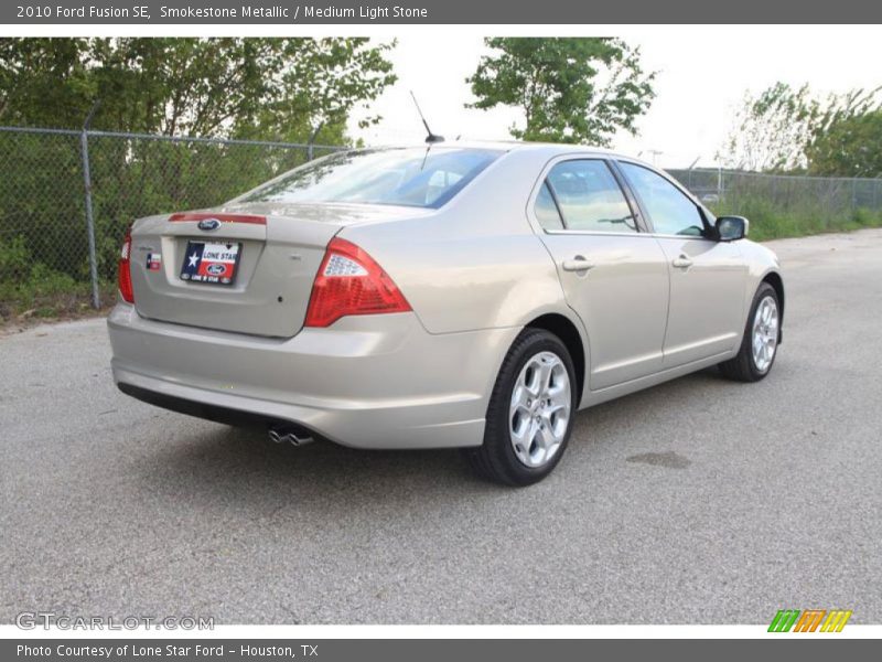 Smokestone Metallic / Medium Light Stone 2010 Ford Fusion SE