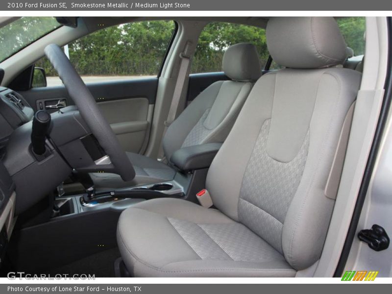 Smokestone Metallic / Medium Light Stone 2010 Ford Fusion SE