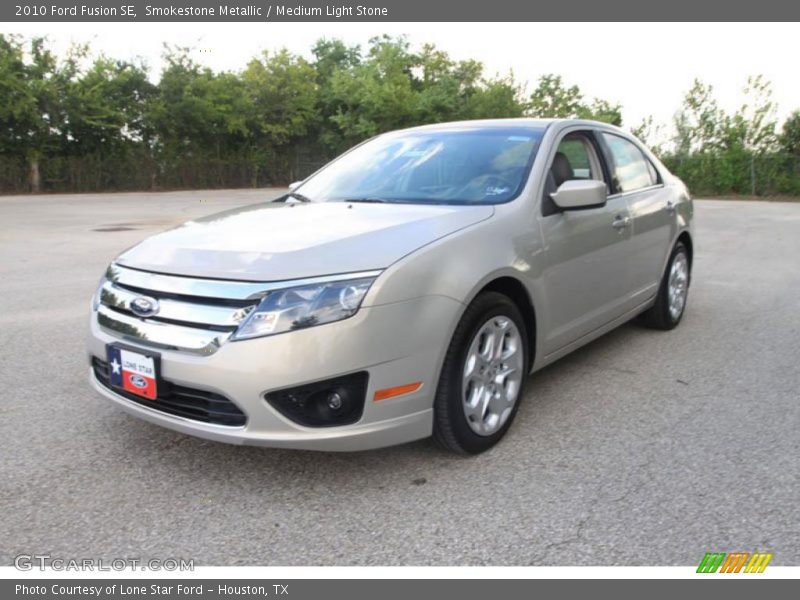 Smokestone Metallic / Medium Light Stone 2010 Ford Fusion SE