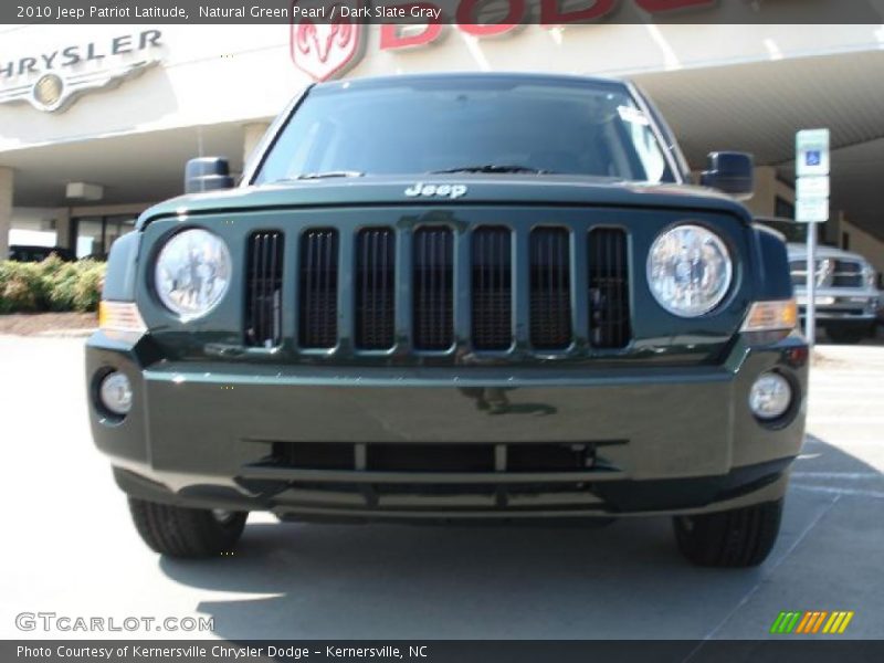 Natural Green Pearl / Dark Slate Gray 2010 Jeep Patriot Latitude