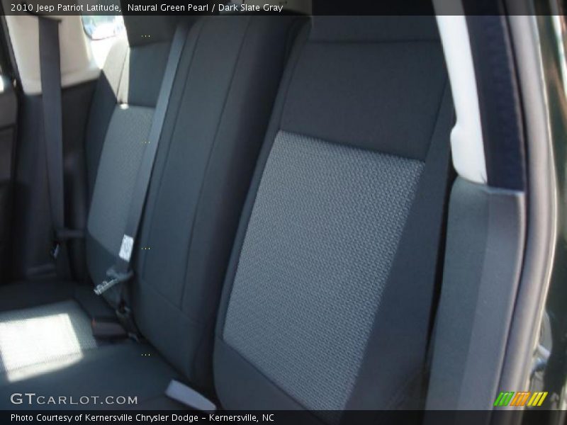 Natural Green Pearl / Dark Slate Gray 2010 Jeep Patriot Latitude
