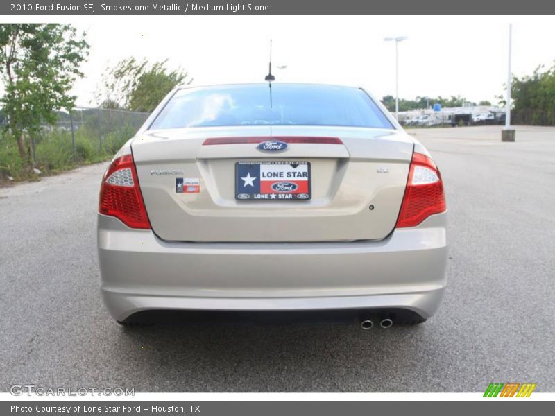 Smokestone Metallic / Medium Light Stone 2010 Ford Fusion SE