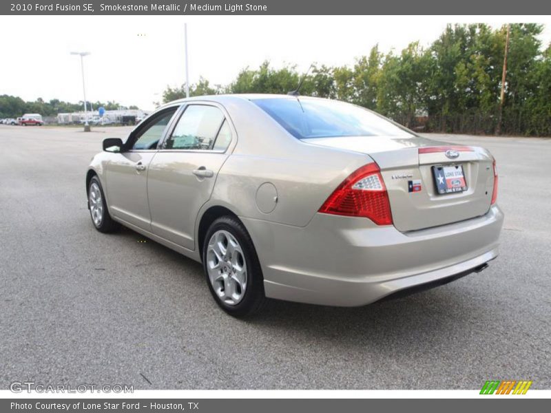 Smokestone Metallic / Medium Light Stone 2010 Ford Fusion SE