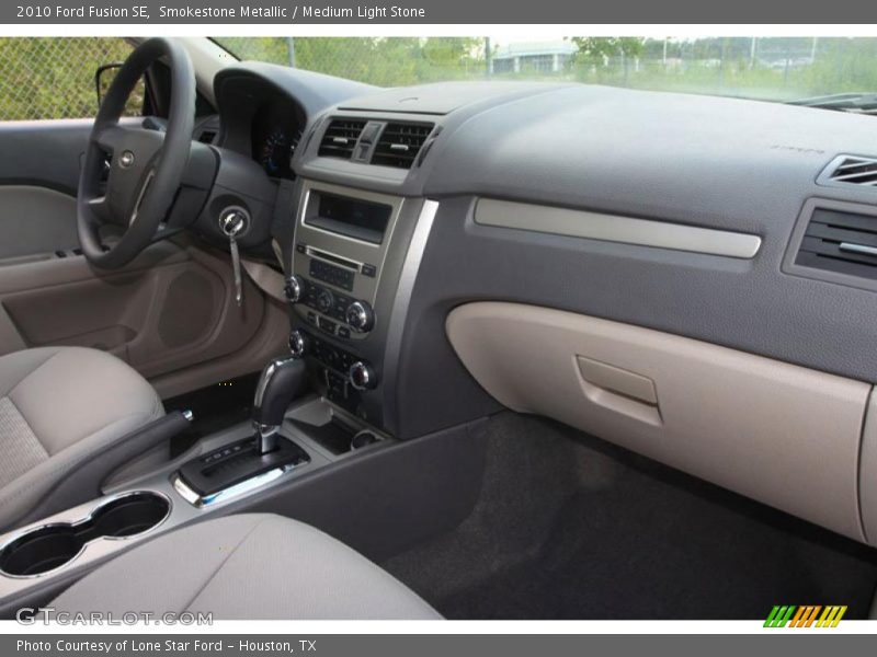 Smokestone Metallic / Medium Light Stone 2010 Ford Fusion SE