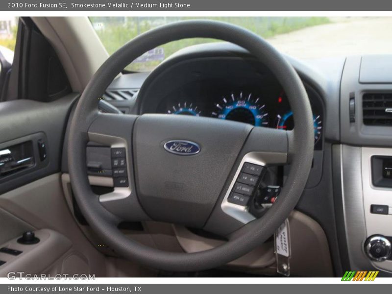 Smokestone Metallic / Medium Light Stone 2010 Ford Fusion SE