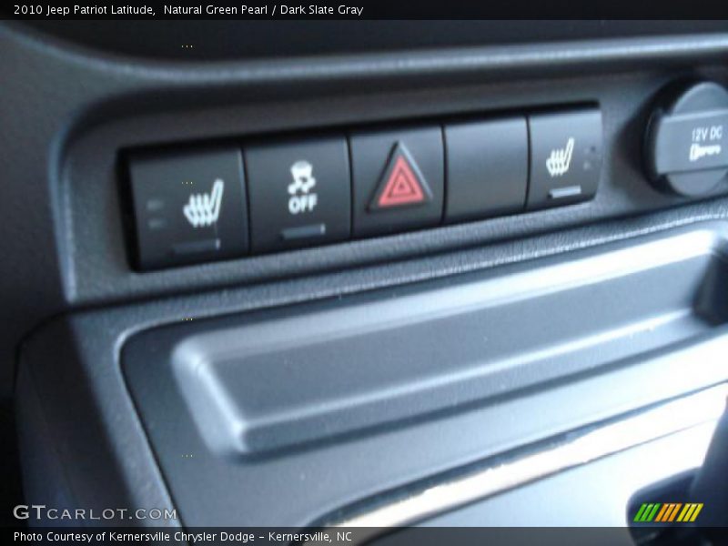 Natural Green Pearl / Dark Slate Gray 2010 Jeep Patriot Latitude
