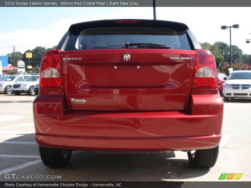 Inferno Red Crystal Pearl / Dark Slate Gray 2010 Dodge Caliber Uptown