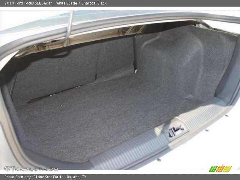 White Suede / Charcoal Black 2010 Ford Focus SEL Sedan