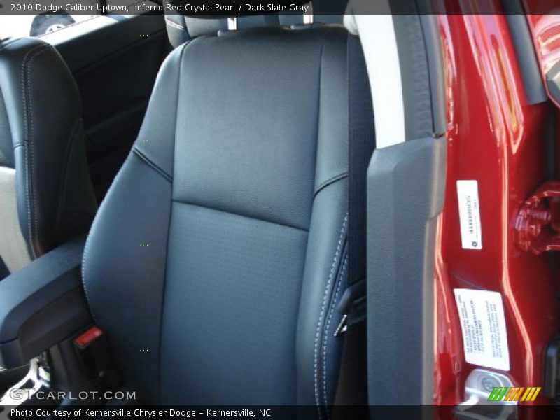 Inferno Red Crystal Pearl / Dark Slate Gray 2010 Dodge Caliber Uptown