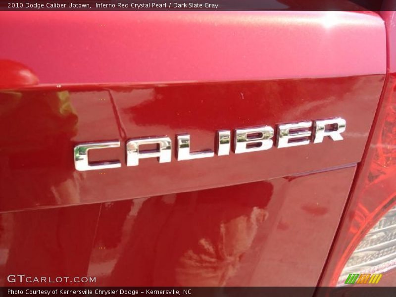 Inferno Red Crystal Pearl / Dark Slate Gray 2010 Dodge Caliber Uptown