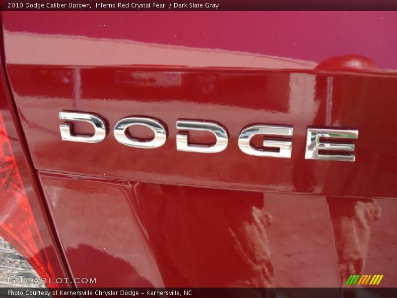 Inferno Red Crystal Pearl / Dark Slate Gray 2010 Dodge Caliber Uptown