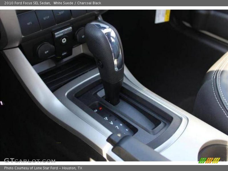 White Suede / Charcoal Black 2010 Ford Focus SEL Sedan
