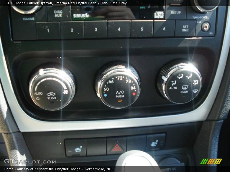 Inferno Red Crystal Pearl / Dark Slate Gray 2010 Dodge Caliber Uptown