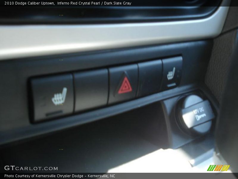 Inferno Red Crystal Pearl / Dark Slate Gray 2010 Dodge Caliber Uptown