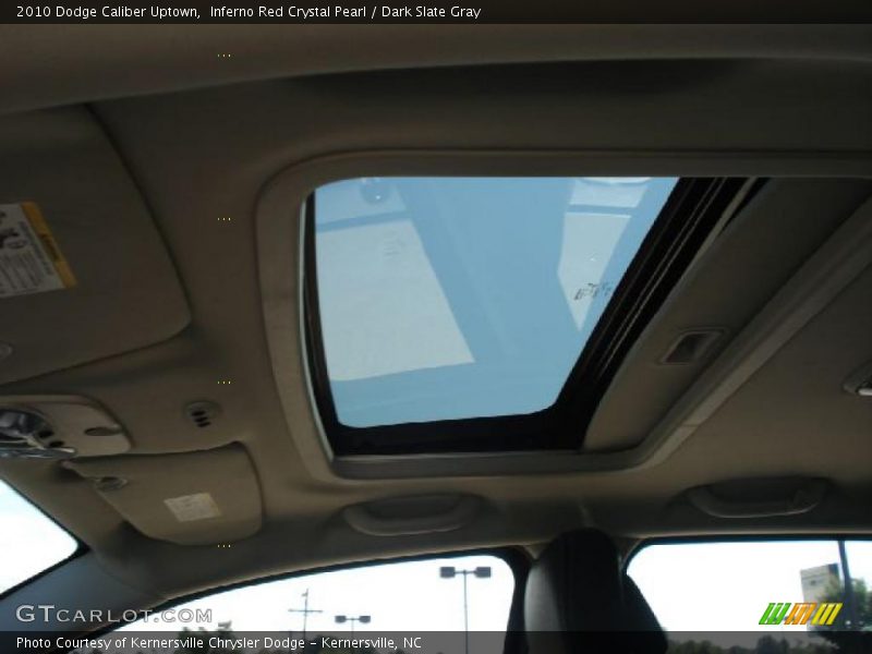 Inferno Red Crystal Pearl / Dark Slate Gray 2010 Dodge Caliber Uptown