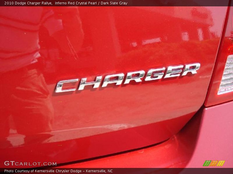 Inferno Red Crystal Pearl / Dark Slate Gray 2010 Dodge Charger Rallye