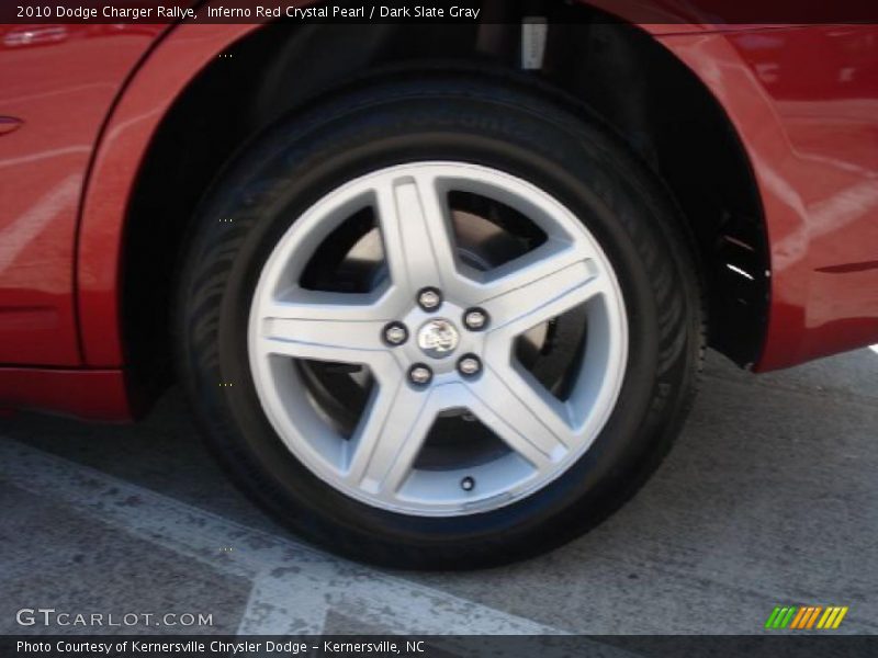 Inferno Red Crystal Pearl / Dark Slate Gray 2010 Dodge Charger Rallye