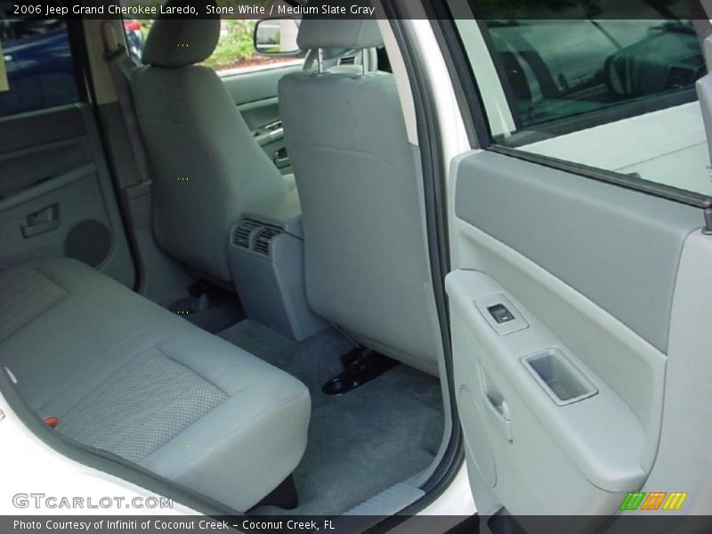 Stone White / Medium Slate Gray 2006 Jeep Grand Cherokee Laredo