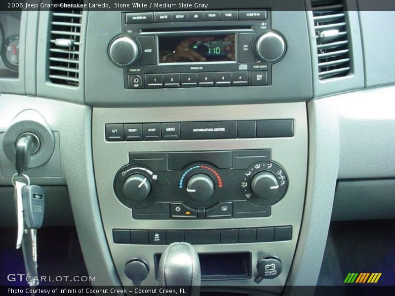 Stone White / Medium Slate Gray 2006 Jeep Grand Cherokee Laredo