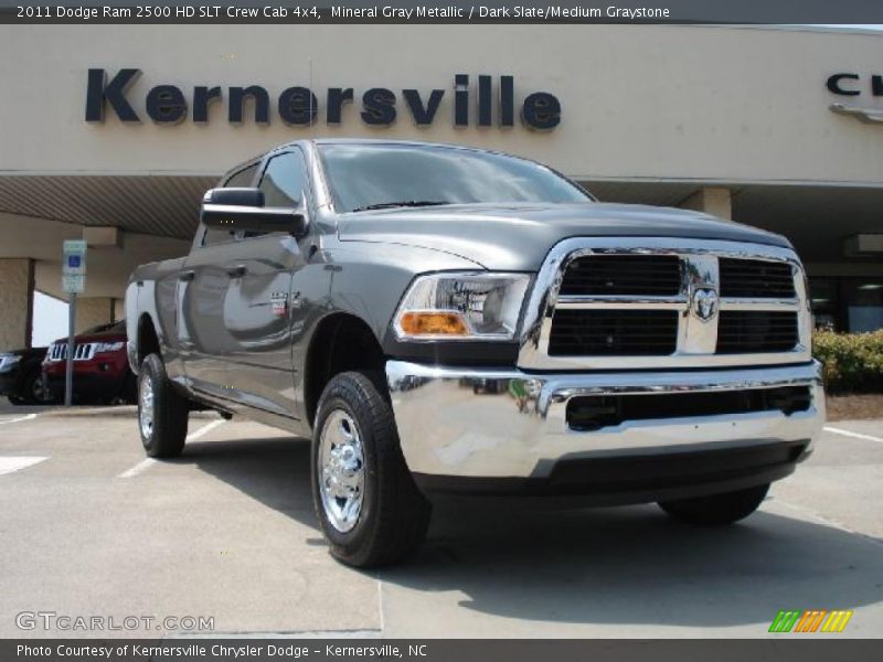 Mineral Gray Metallic / Dark Slate/Medium Graystone 2011 Dodge Ram 2500 HD SLT Crew Cab 4x4