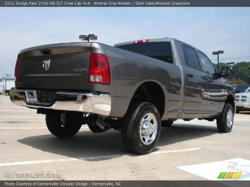 Mineral Gray Metallic / Dark Slate/Medium Graystone 2011 Dodge Ram 2500 HD SLT Crew Cab 4x4