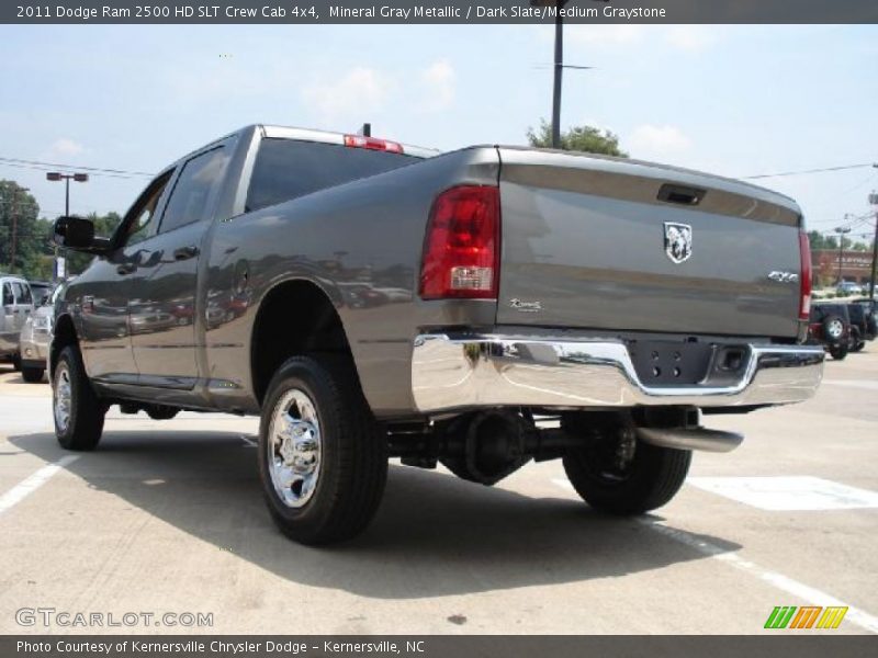 Mineral Gray Metallic / Dark Slate/Medium Graystone 2011 Dodge Ram 2500 HD SLT Crew Cab 4x4