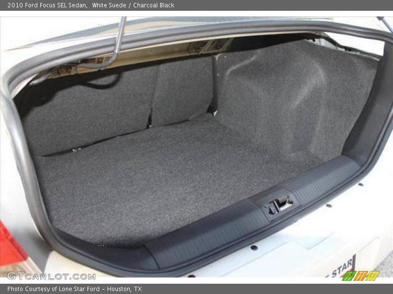 White Suede / Charcoal Black 2010 Ford Focus SEL Sedan
