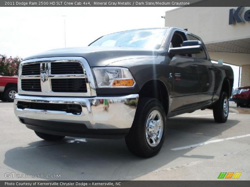 Mineral Gray Metallic / Dark Slate/Medium Graystone 2011 Dodge Ram 2500 HD SLT Crew Cab 4x4