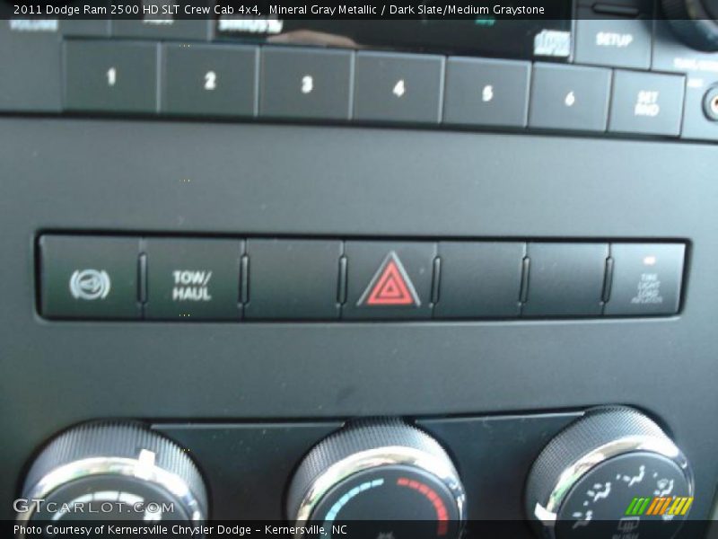 Mineral Gray Metallic / Dark Slate/Medium Graystone 2011 Dodge Ram 2500 HD SLT Crew Cab 4x4