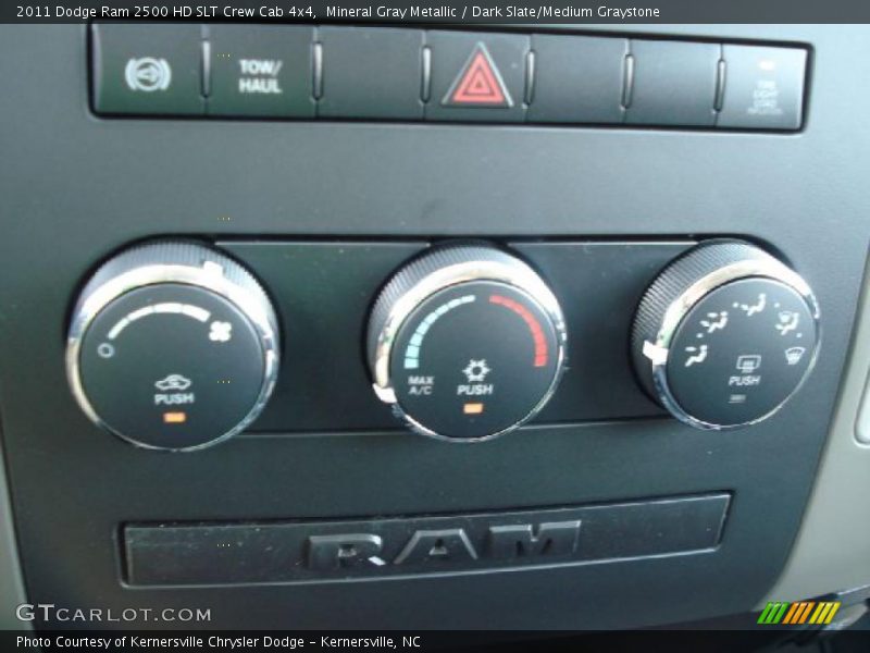Mineral Gray Metallic / Dark Slate/Medium Graystone 2011 Dodge Ram 2500 HD SLT Crew Cab 4x4