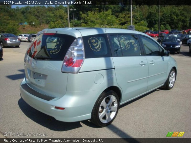 Stellar Greensilver Metallic / Black 2007 Mazda MAZDA5 Sport