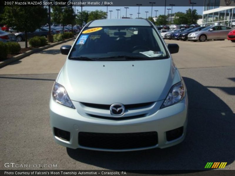 Stellar Greensilver Metallic / Black 2007 Mazda MAZDA5 Sport