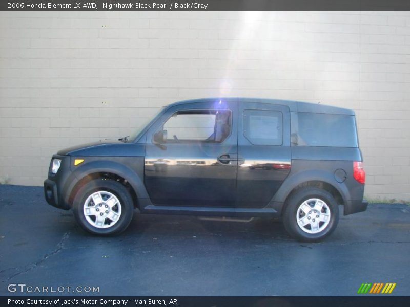 Nighthawk Black Pearl / Black/Gray 2006 Honda Element LX AWD