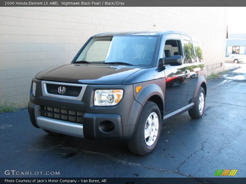 Nighthawk Black Pearl / Black/Gray 2006 Honda Element LX AWD