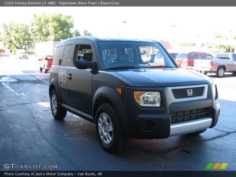 Nighthawk Black Pearl / Black/Gray 2006 Honda Element LX AWD