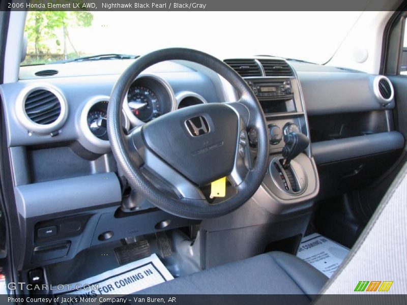 Nighthawk Black Pearl / Black/Gray 2006 Honda Element LX AWD