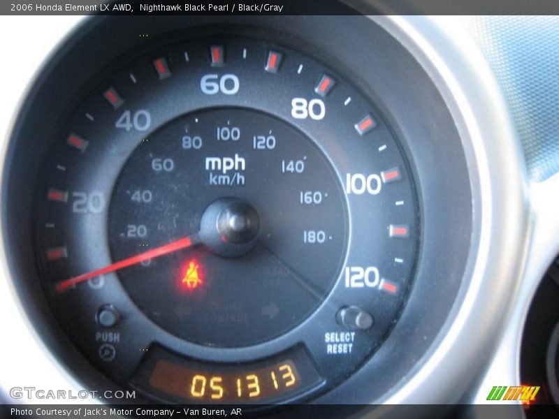 Nighthawk Black Pearl / Black/Gray 2006 Honda Element LX AWD