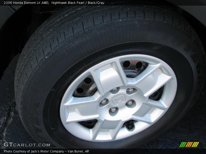 Nighthawk Black Pearl / Black/Gray 2006 Honda Element LX AWD