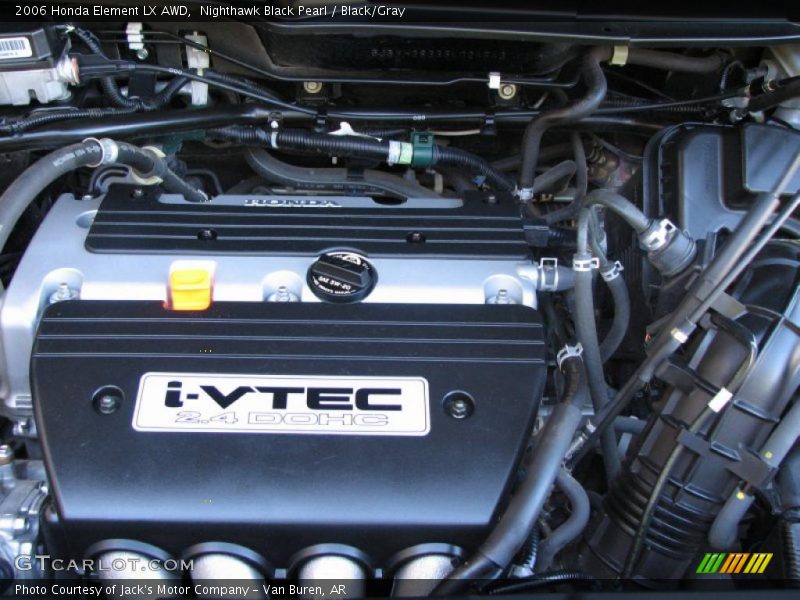 Nighthawk Black Pearl / Black/Gray 2006 Honda Element LX AWD